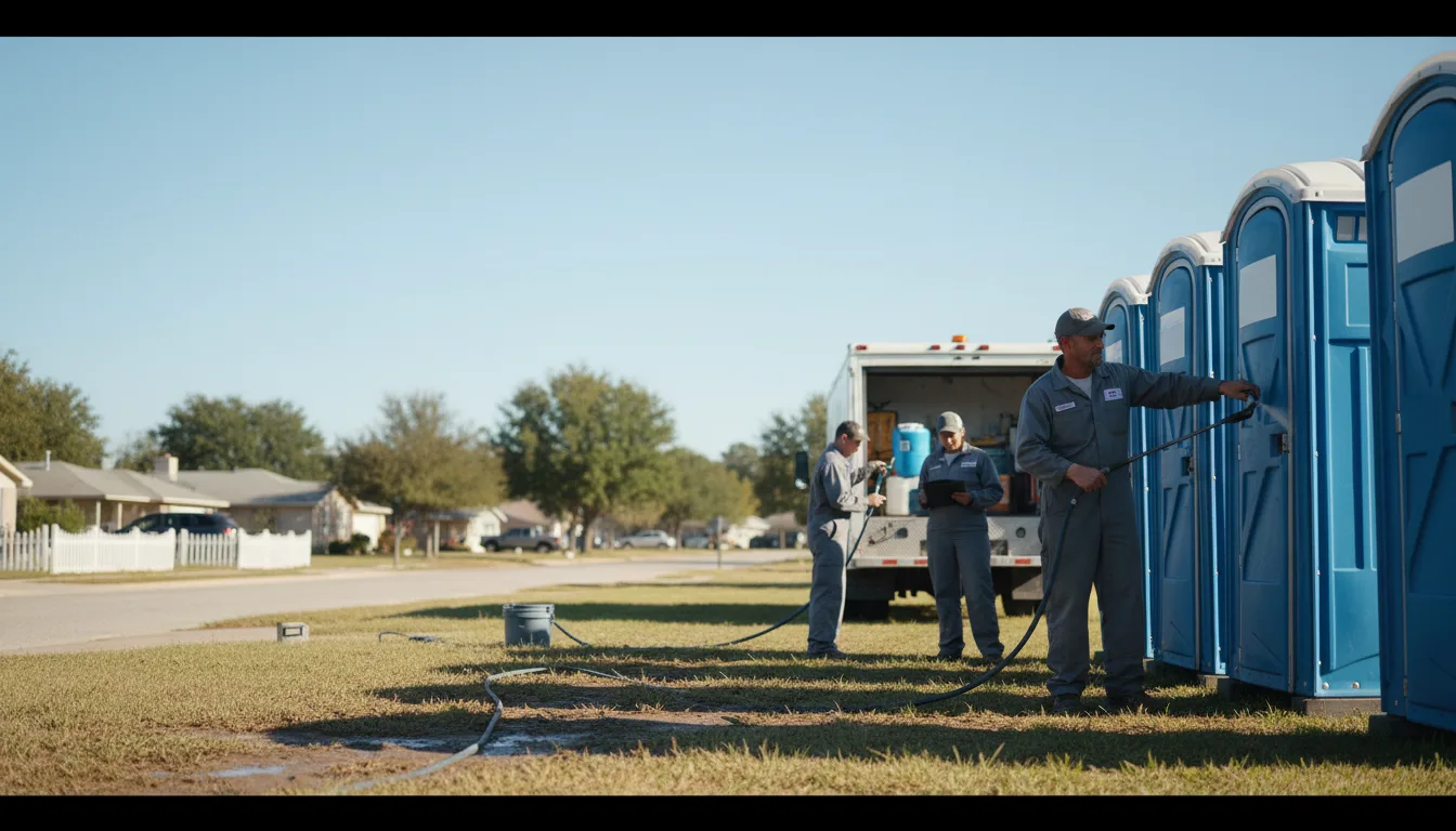 Long-Term Portable Toilet Rental in Thomasville, AL near me